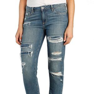 Paige Jimmy Jimmy' Ripped & Repaired BF Skinny